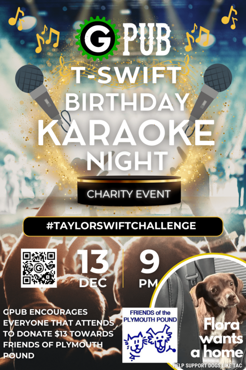 T-Swift Birthday Karaoke Night