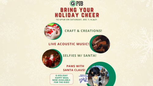 Holiday Cheer Saturdays at GPub