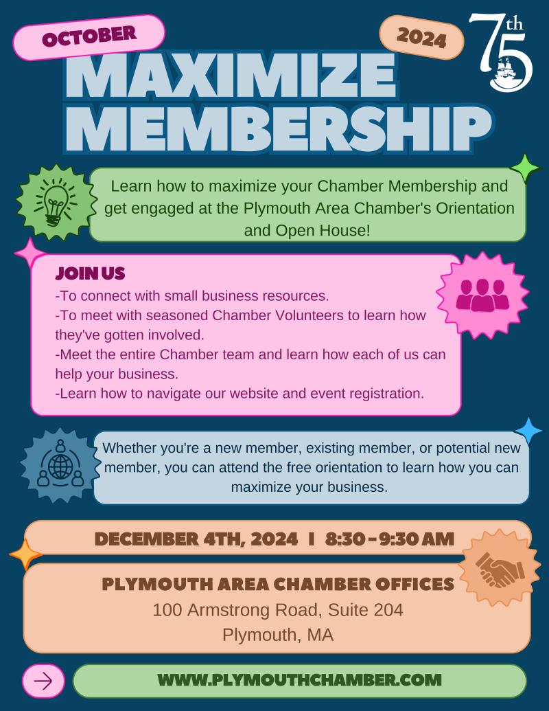 Maximize Your Membership!