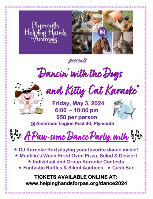 Dancin’ With the Dogs and Kitty Cat Karaoke Fundraiser