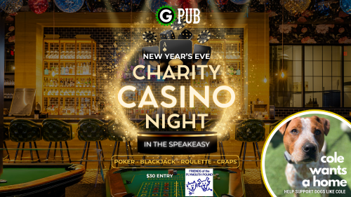 NYE Charity Casino Night in the Speakeasy